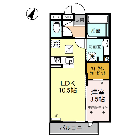ロイジェントパークスレイクタウン　C 間取り図