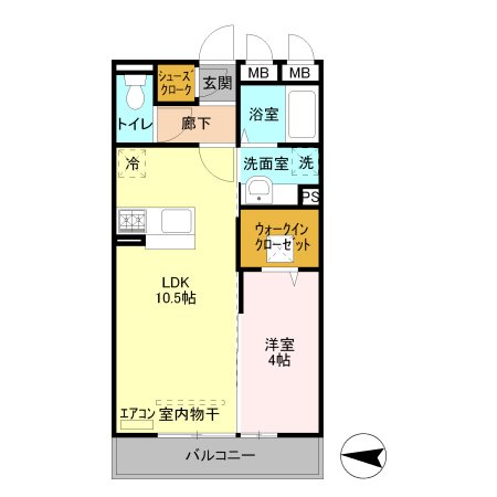 CELESTIA　LAKE 間取り図