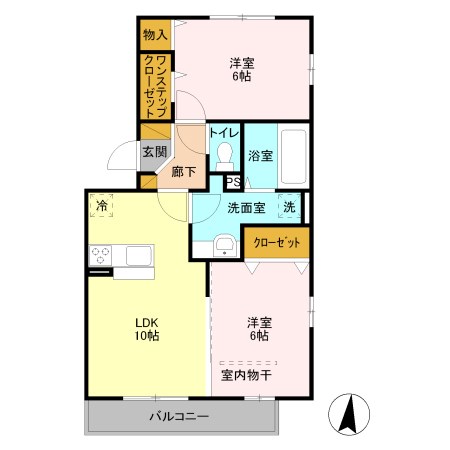 レスポワール　A 間取り図