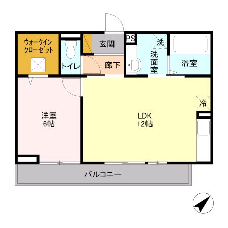 ヘリオス吉川美南　ポセイドン 間取り図