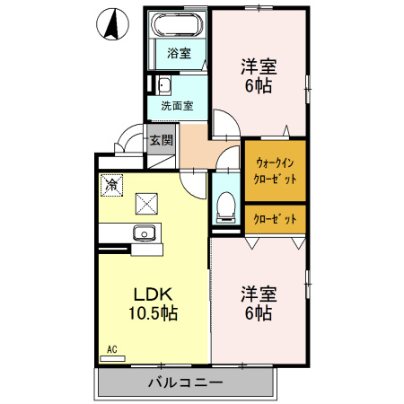 マグノリア 間取り図