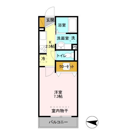 ラヴニールアン 間取り図