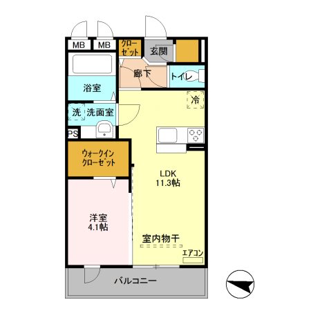 ステラタウン　プルケリマ 間取り図