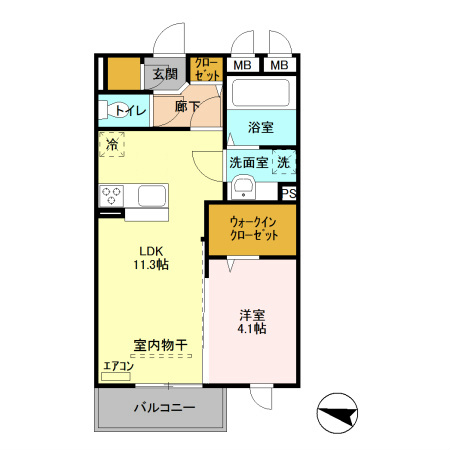 ステラタウン　プルケリマ 間取り図