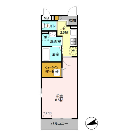 ガーデンソレイユ 間取り図