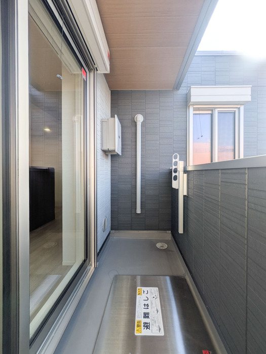 エンテスカリオン ベランダ