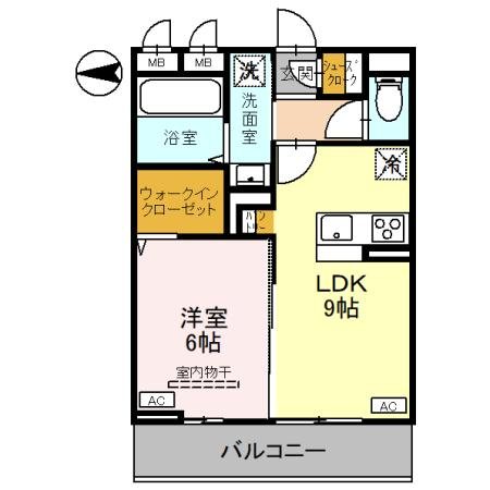 Felicity 間取り図