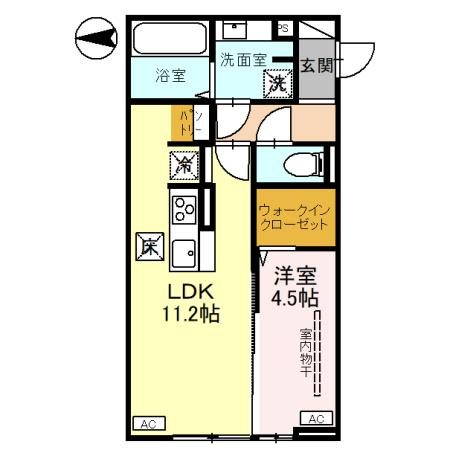 Felicity 間取り図