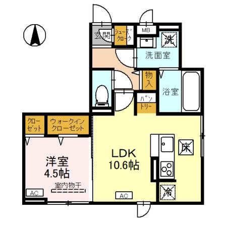 Felicity 間取り図