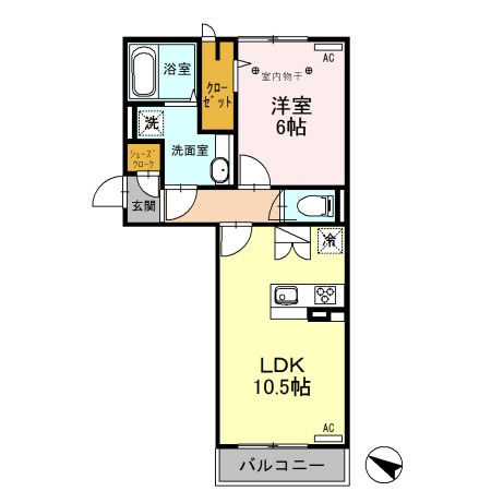 ロイジェントパークスレイクタウンⅡ　M 間取り図
