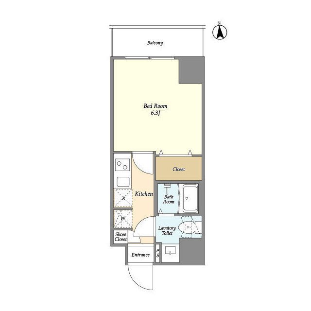 アルファコート草加 間取り図
