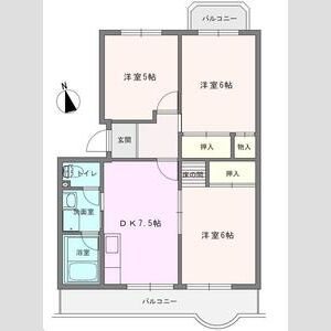 シャトープラン村田 間取り図