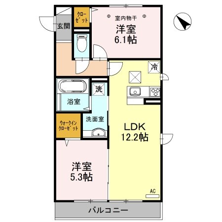 ルヴォワール 間取り図