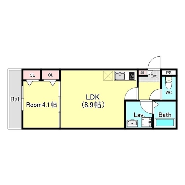 ジーメゾン春日部花積 間取り図
