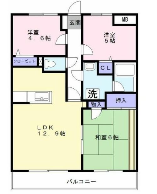 アン・リミエール 間取り図