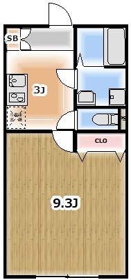 bianca春日部(ビアンカカスカベ） 間取り図