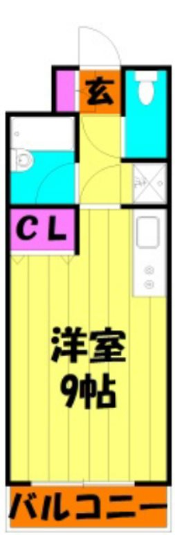 エクセル赤山町 間取り図