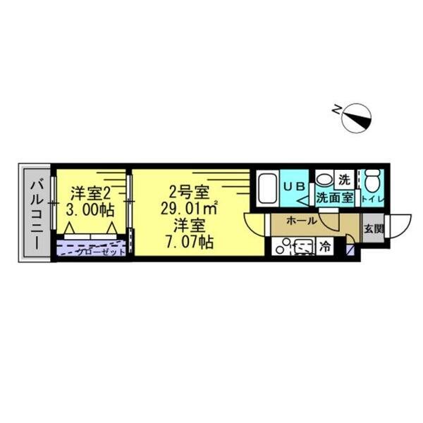 AJ草加新田 間取り図