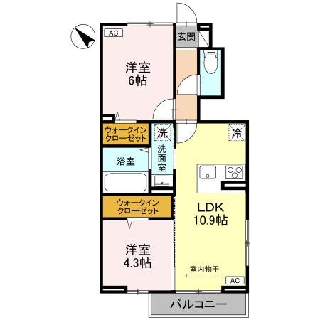 セルシアーナ 間取り図