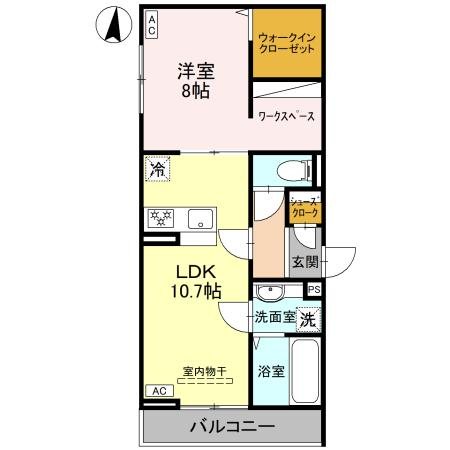 ルベルコート 間取り図