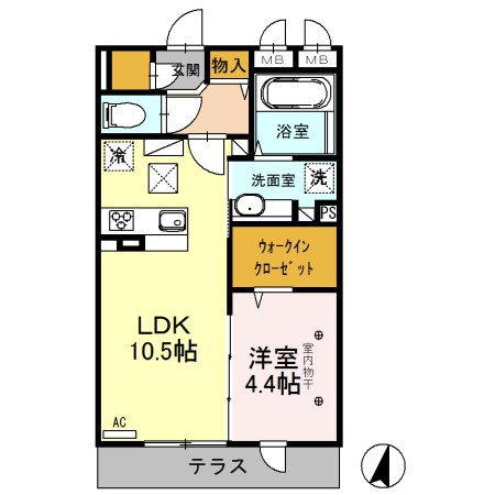 Confort（コンフォール） 間取り図