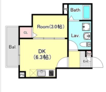 ジーメゾン春日部粕壁カヴェリ 間取り図