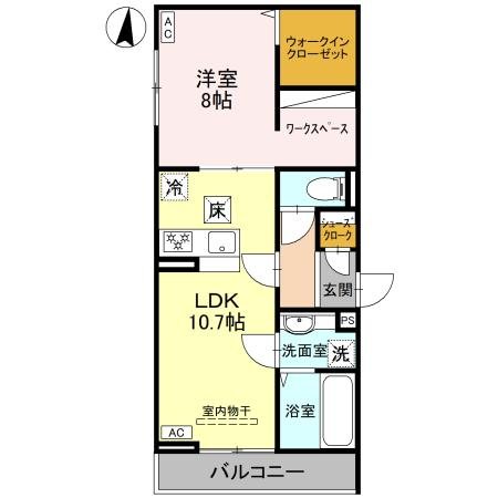 ルベルコート 間取り図