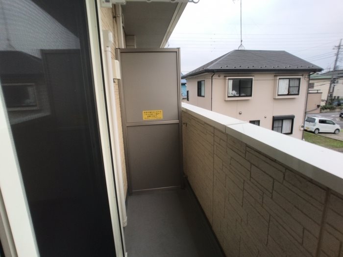 レイクルイーズ ベランダ