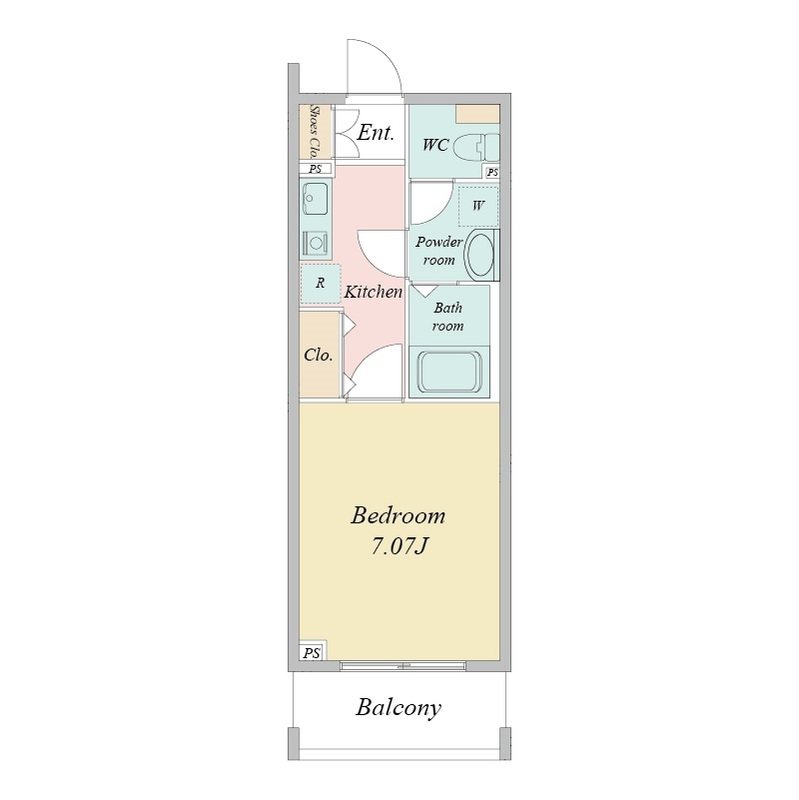 HF草加レジデンス 間取り図