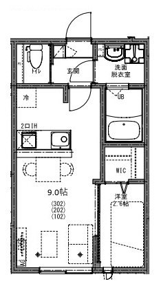 KEIAI　RESIDENCE　せんげん台Ⅴ 間取り図