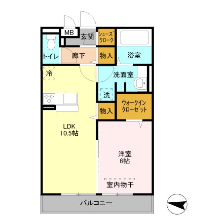 レーヴ 間取り図