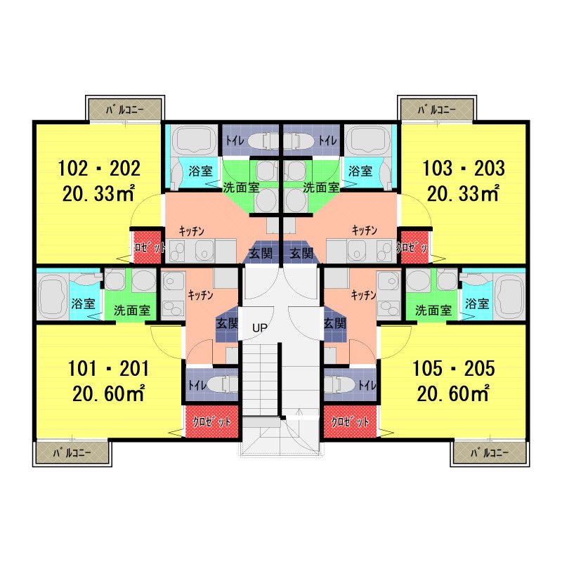 ソフィアテラス武里 間取り図