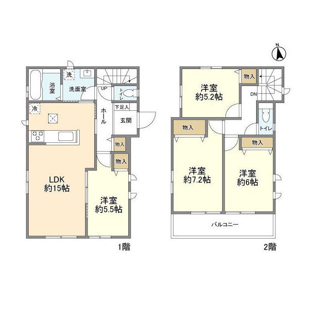 Kolet武里   間取り図