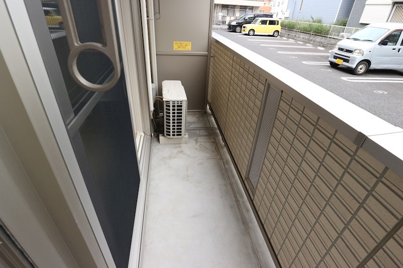 キャッソル嵯峨 ベランダ