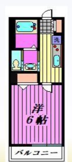 Mark Duo 一ノ割Ⅱ 間取り図