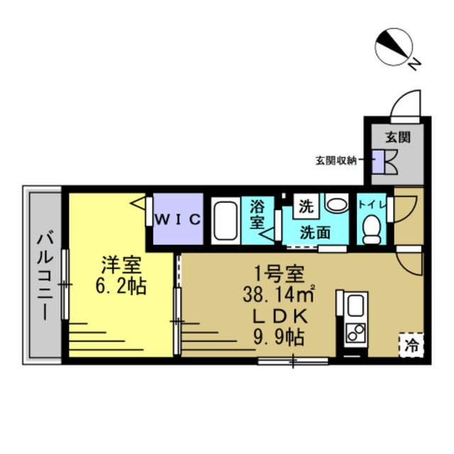 RIZE春日部 間取り図