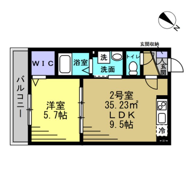 RIZE春日部 間取り図