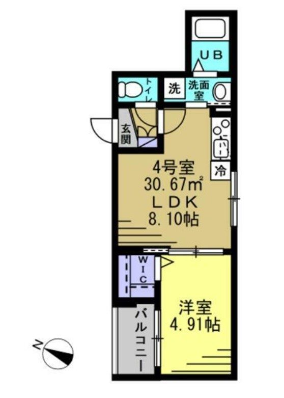 AJ草加新田 間取り図