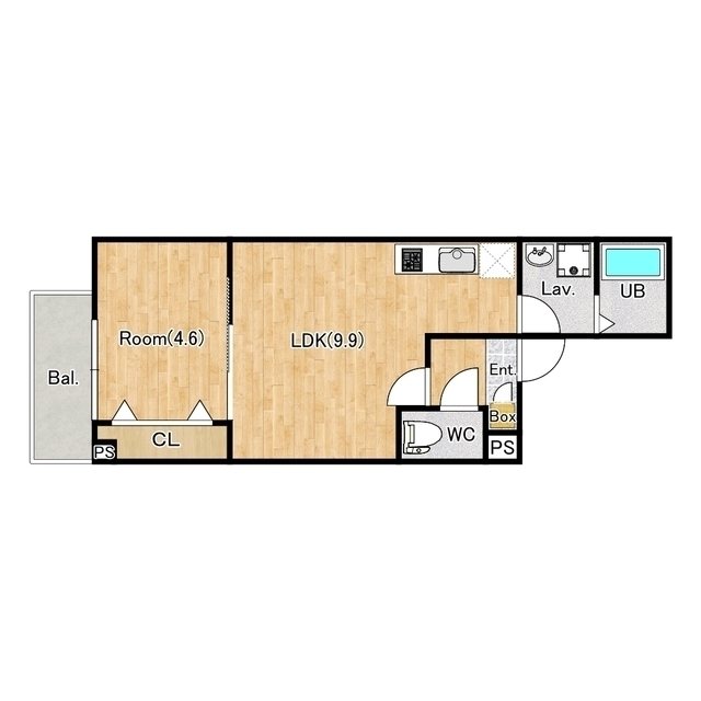 （仮称）ジーメゾン春日部浜川戸 間取り図