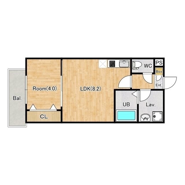 ジーメゾン草加瀬崎 間取り図