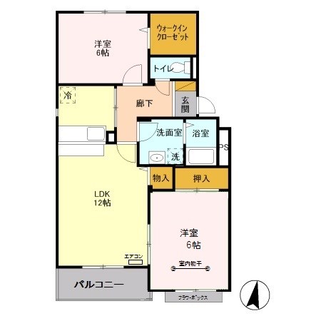 ヴァインベルク 間取り図