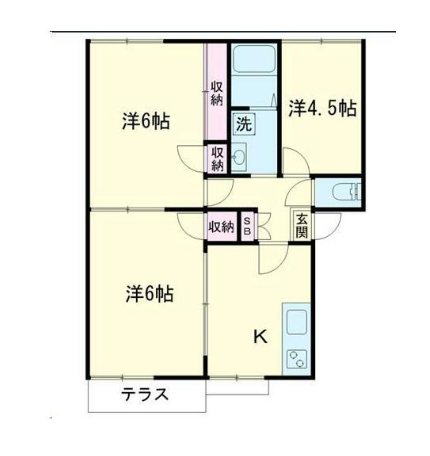 タウニィ長谷川 間取り