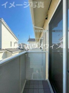 キャッテリー越谷 ベランダ