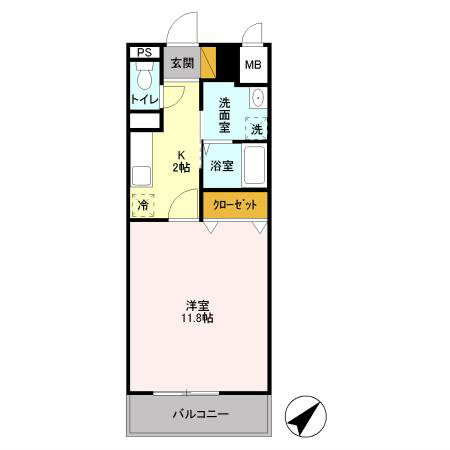 キャメロット新越谷 間取り