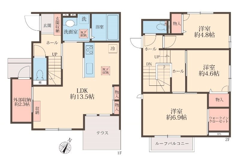 Grand　Villa　B　 間取り図