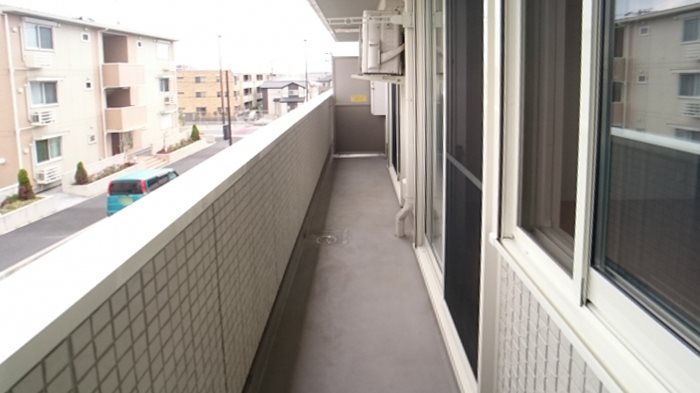 ヘリオス吉川美南　ポセイドン ベランダ