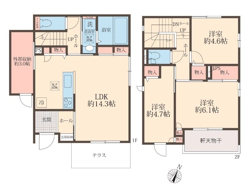 Grand　Villa　A 間取り図