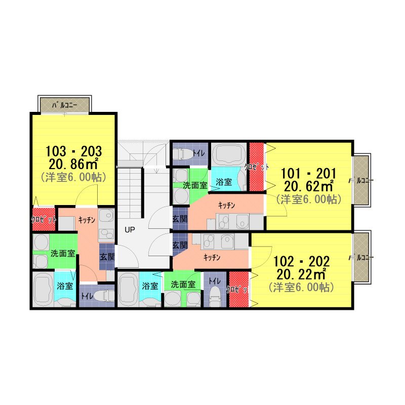 LF武里 間取り図