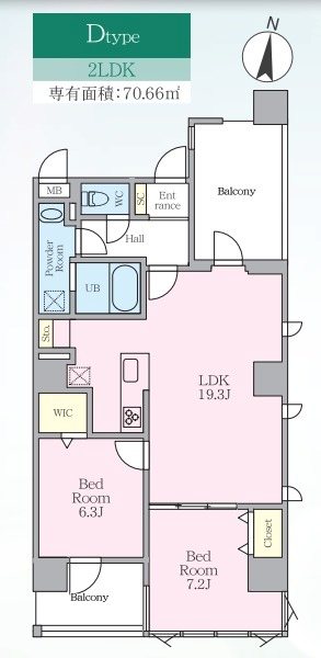 PJ TREE NEST 間取り図