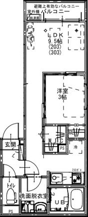 KEIAI RESIDENCE　せんげん台ⅠⅤ 間取り図